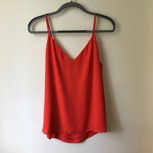 Aritzia Red Babaton Everly Camisole Blouse